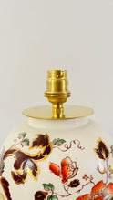 Load image into Gallery viewer, Antique Mason’s Brown Velvet Lamp - pre order for mid June
