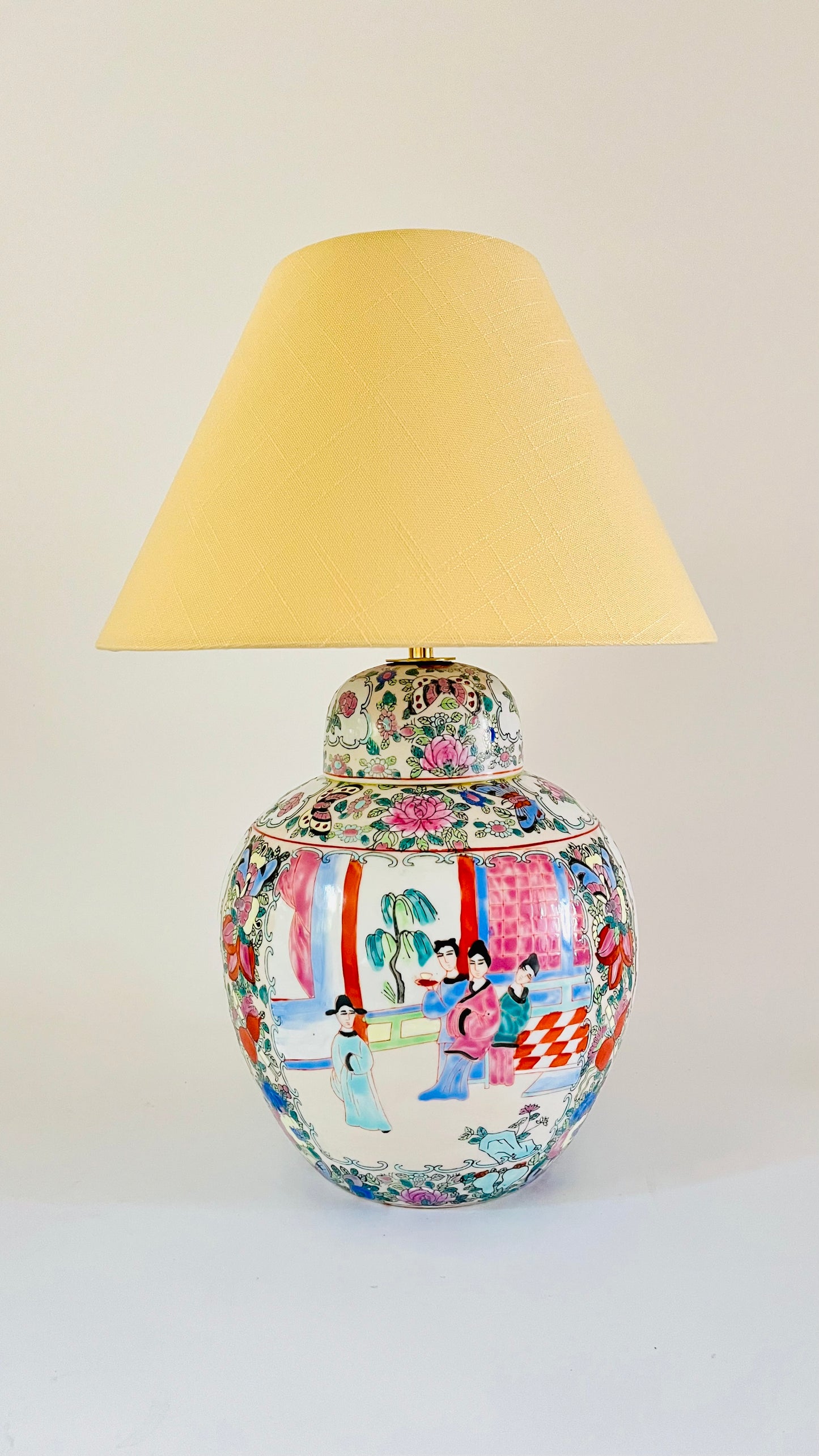 Antique Chinese Jar Lamp