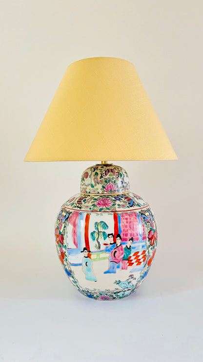 Antique Chinese Jar Lamp