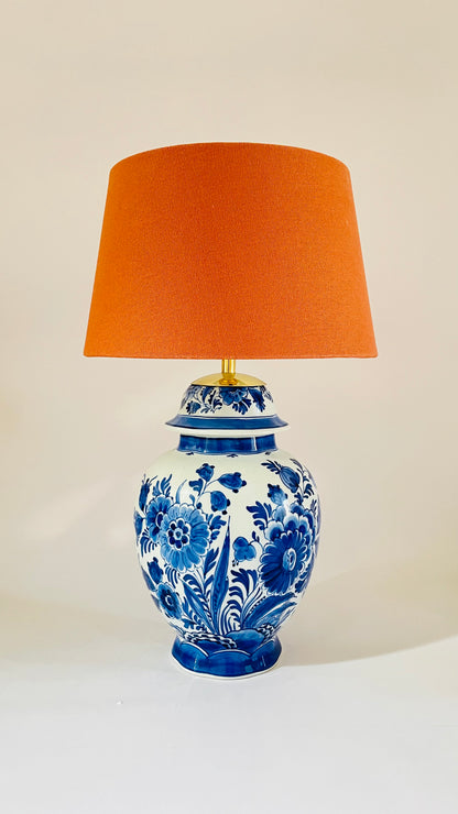 Antique ‘De Porceleyne Fles’ Delft Lamp - pre order for mid Feb