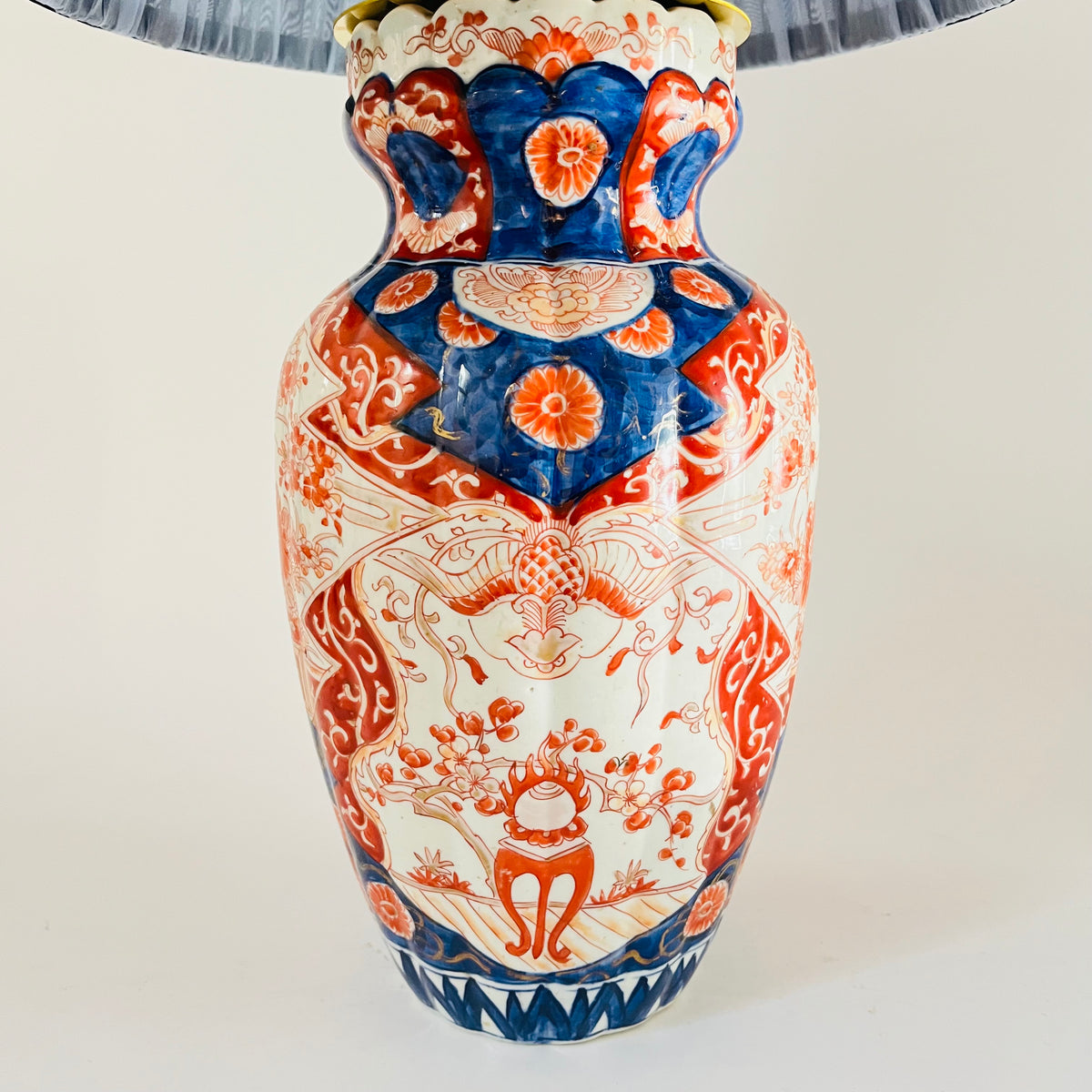 TLC Antique Japanese Imari Lamp