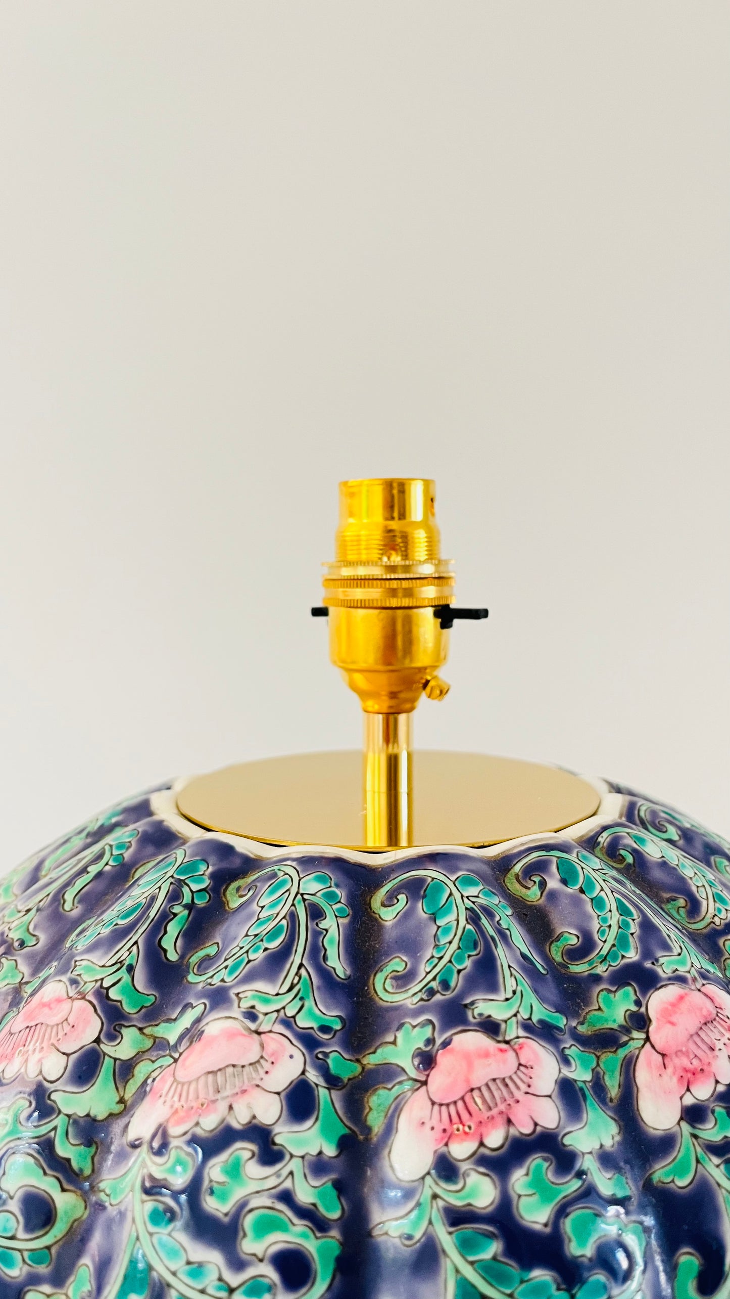 Antique Pumpkin Lamp