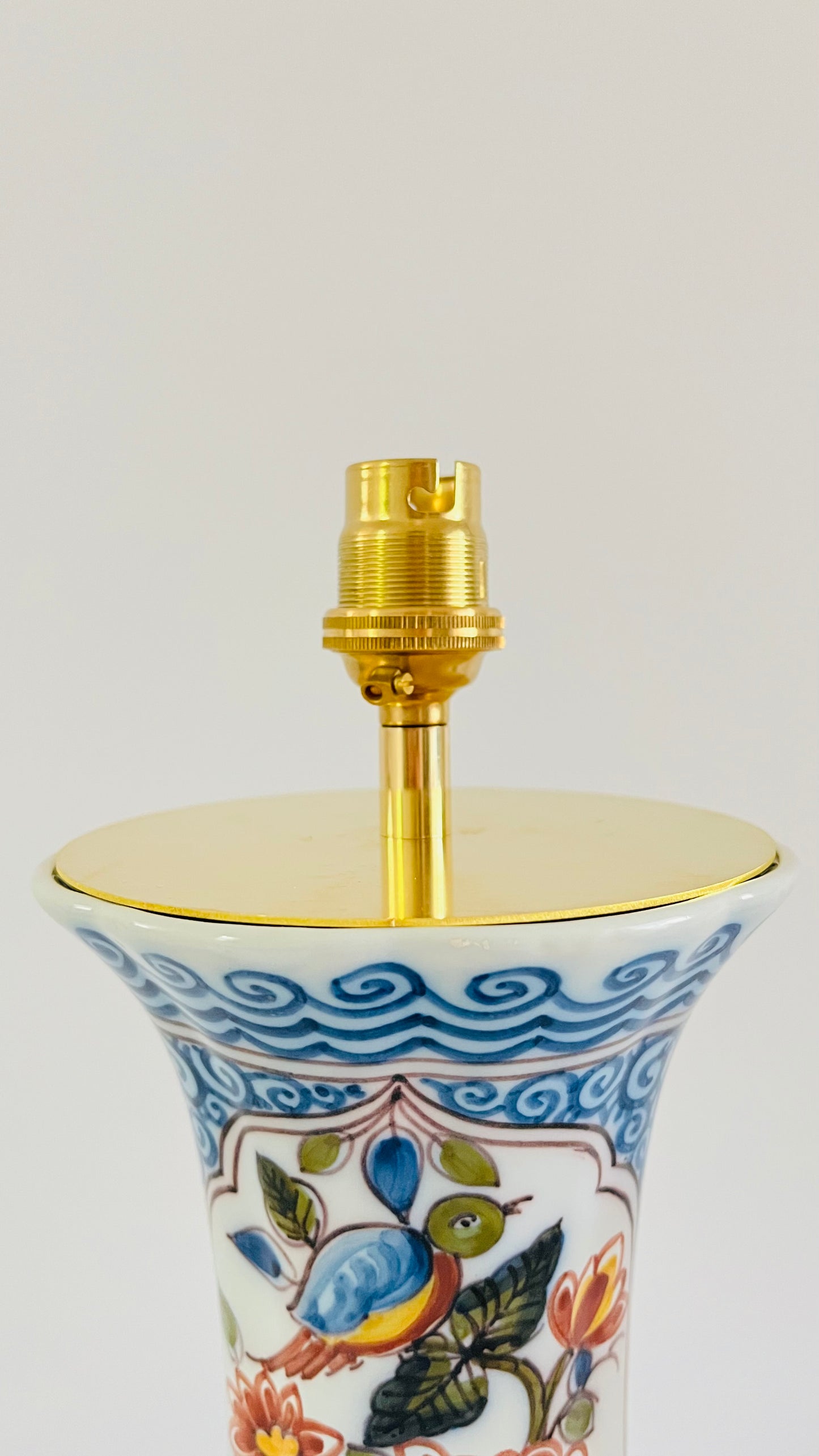 Antique Makkum Lamp