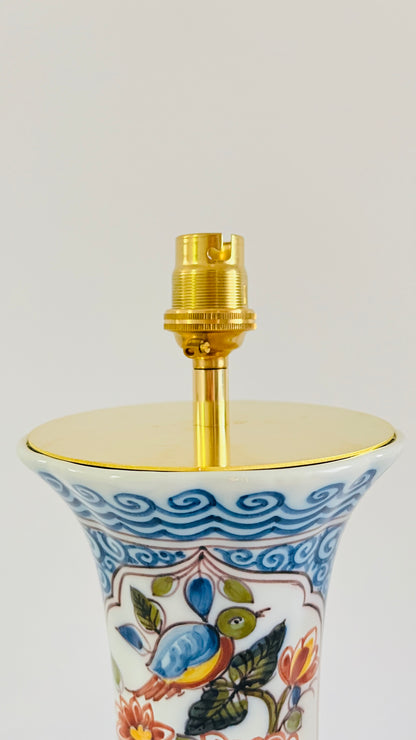 Antique Makkum Lamp