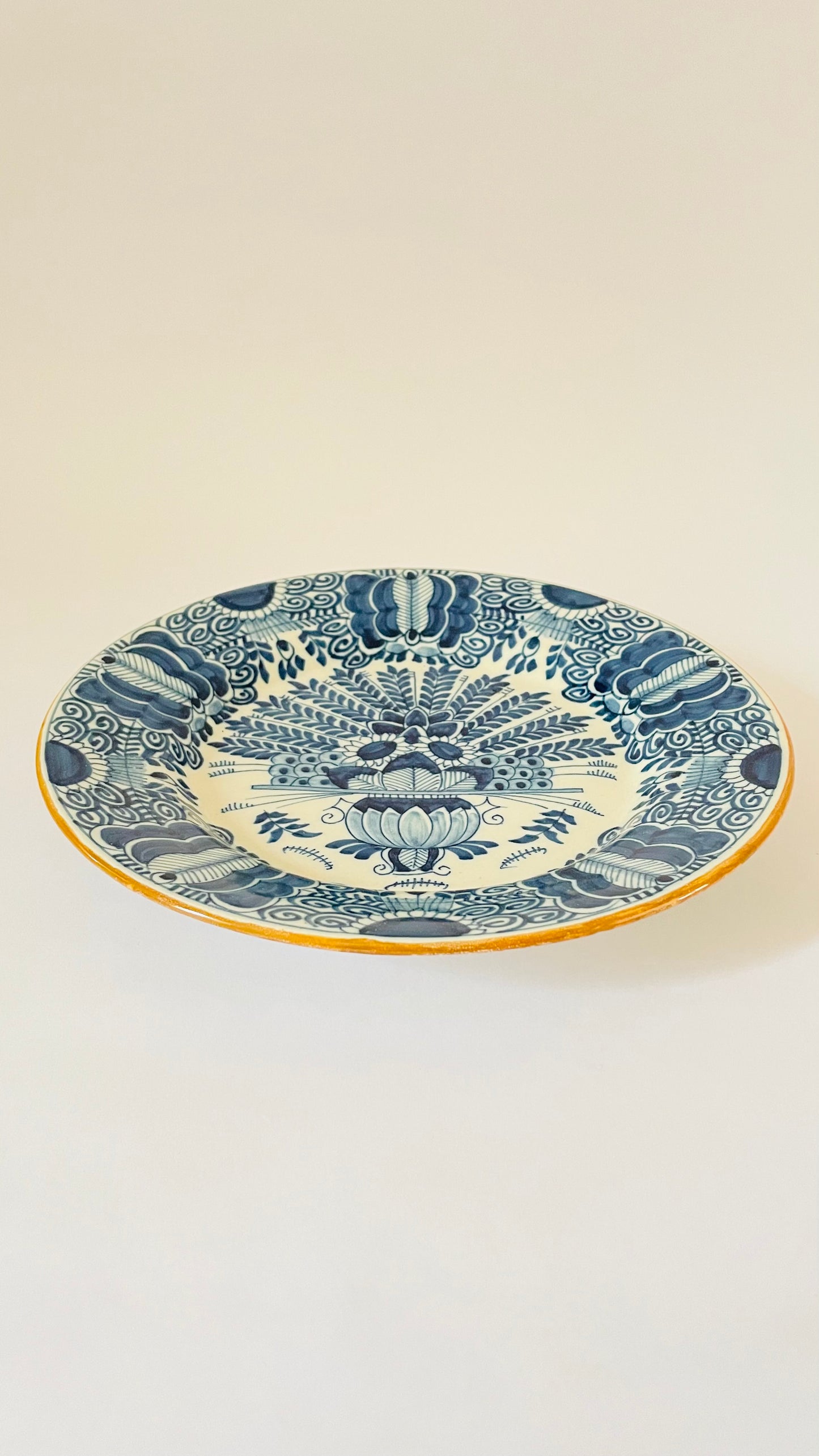 Antique Royal Tichelaar Makkum Plate