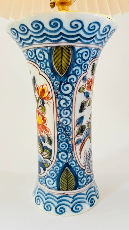Antique Makkum Lamp