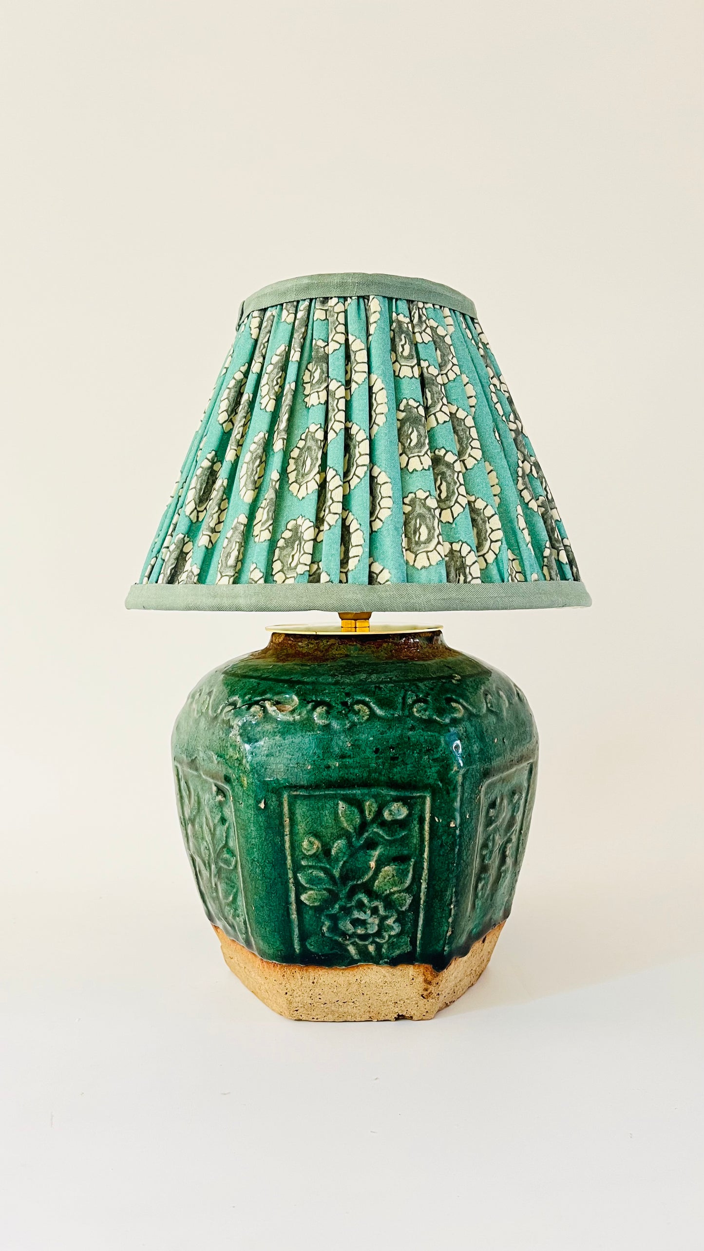 Antique Mini Ginger Jar Lamp