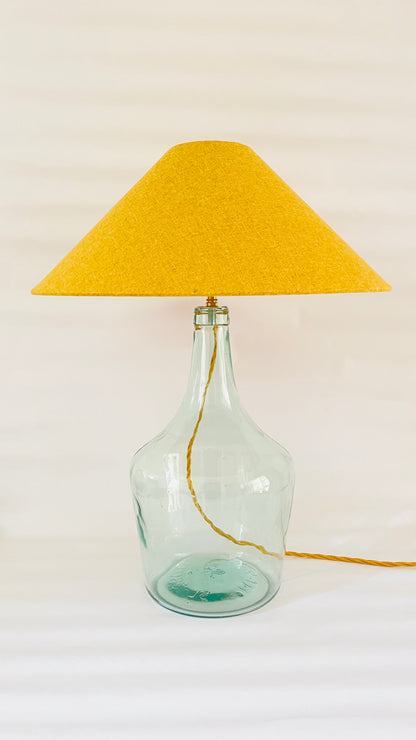Large Antique Demijohn Lamp