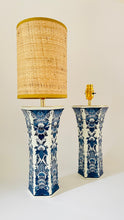 Load image into Gallery viewer, Antique Royal Delft Distel Lamp - pre order for end of March
