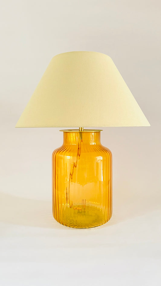 Antique French Bottle Lamp