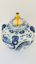 Load image into Gallery viewer, XL Antique Dragon Lamp
