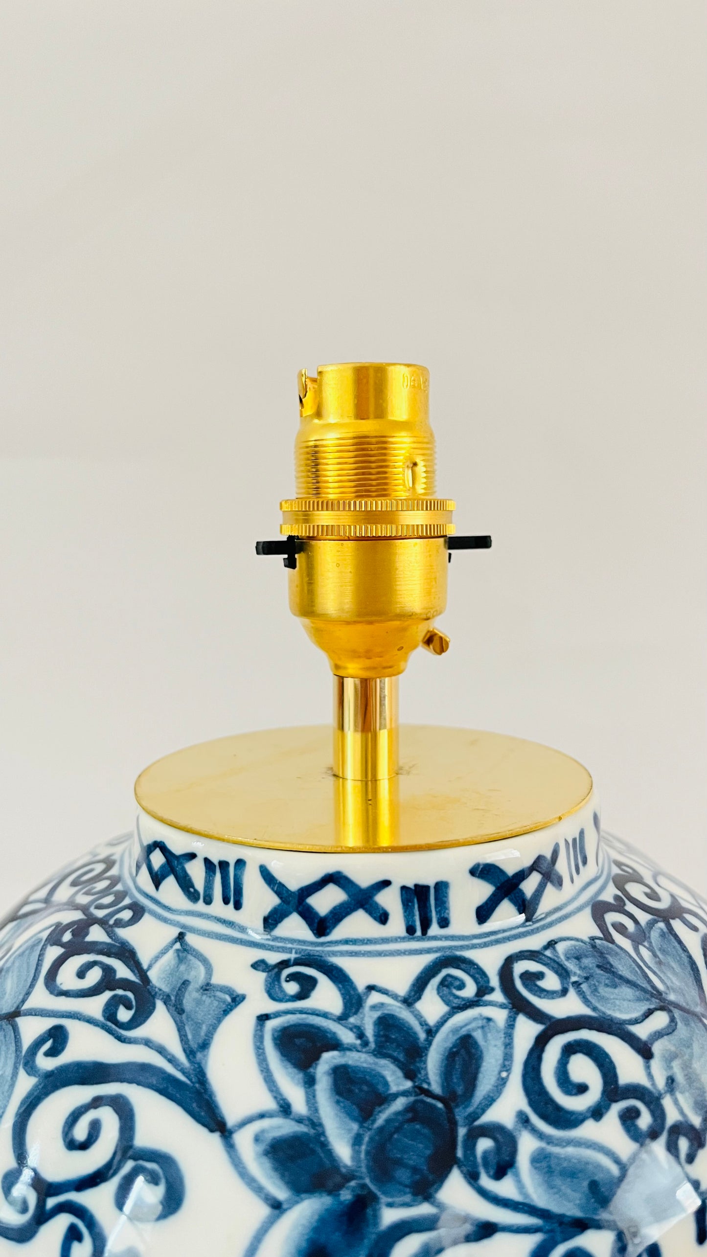 Antique Makkum Lamp - pre order for mid May