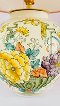 Load image into Gallery viewer, Antique Mason’s Flower Lamp
