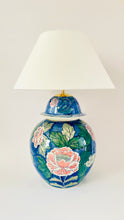 Load image into Gallery viewer, Large Antique Flower Lamp
