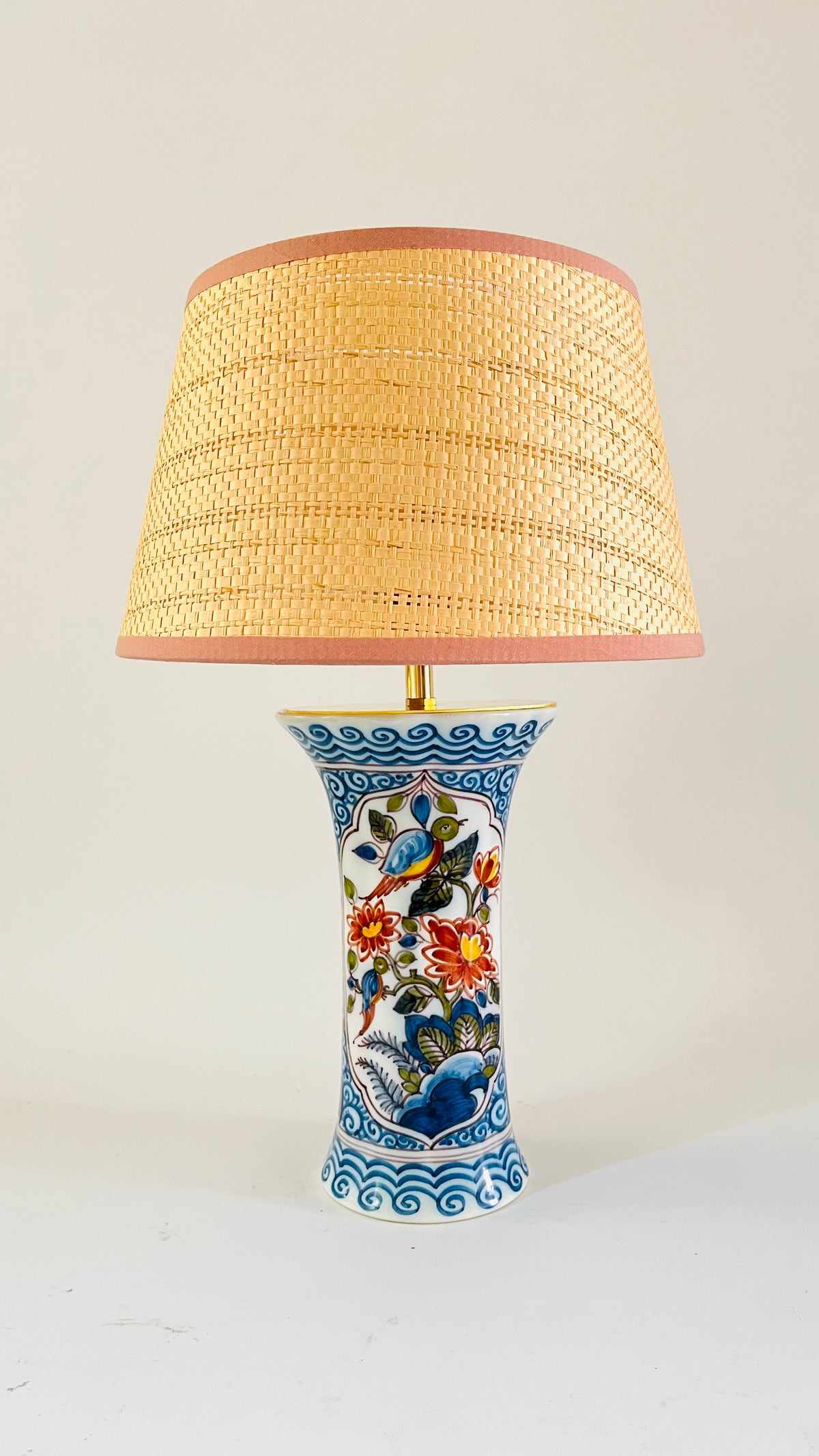 Antique Makkum Lamp