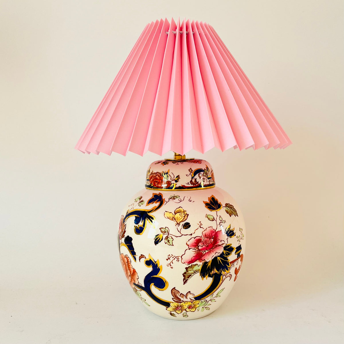 TLC Antique Mason’s ‘Mandalay’ Lamp