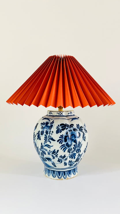 Antique Delft Van Duijn Lamp