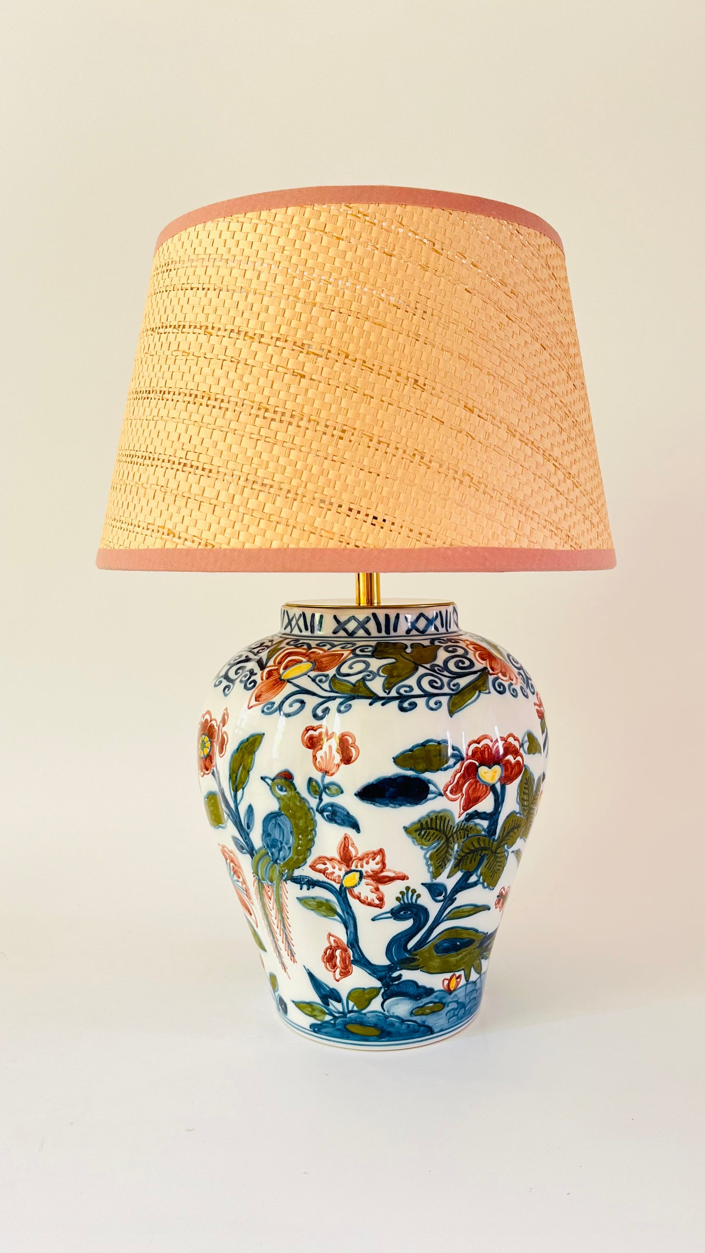 Antique Makkum Lamp