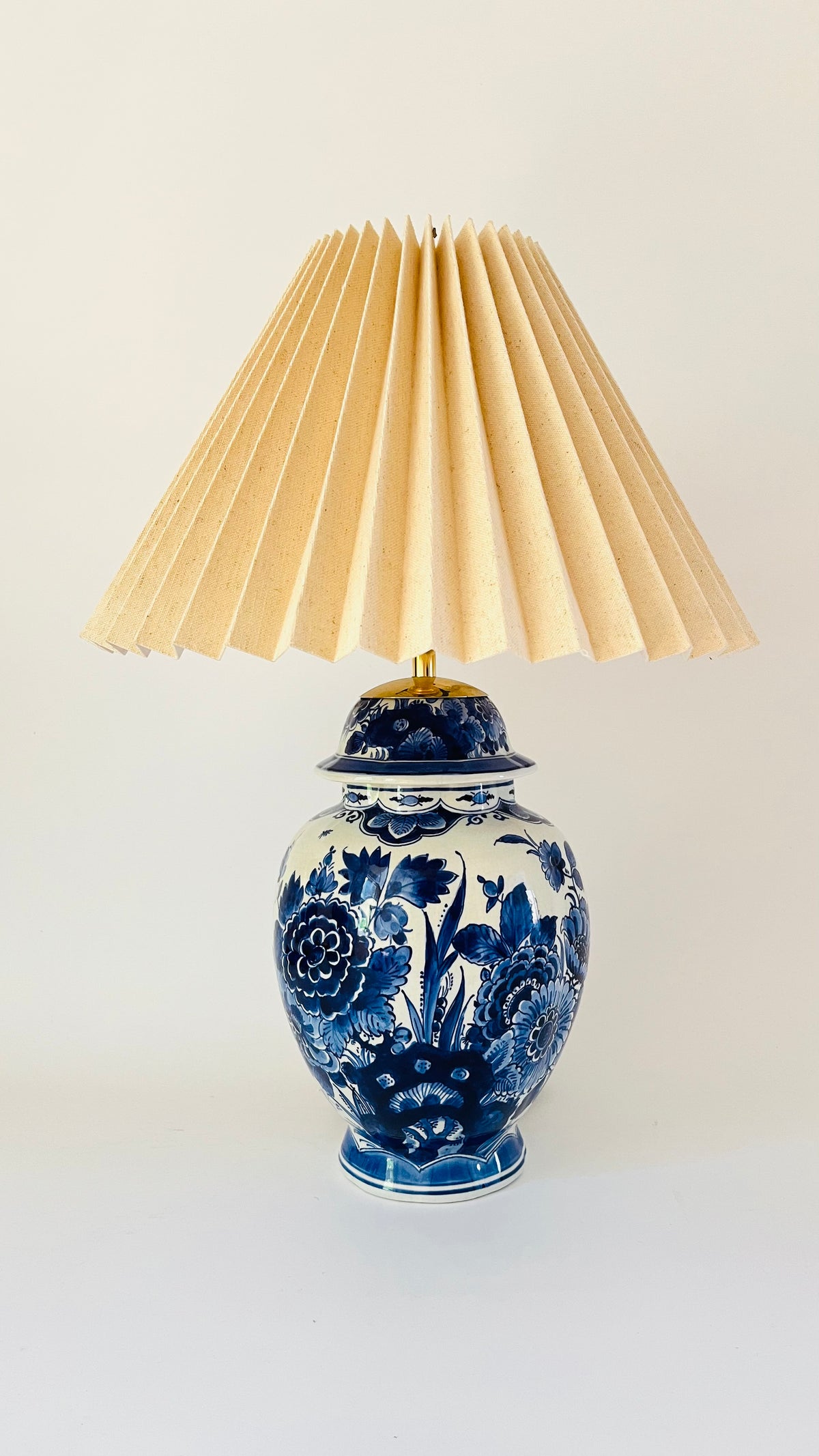 TLC Antique Royal Delft ‘De Porceleyne Fles’ Lamp