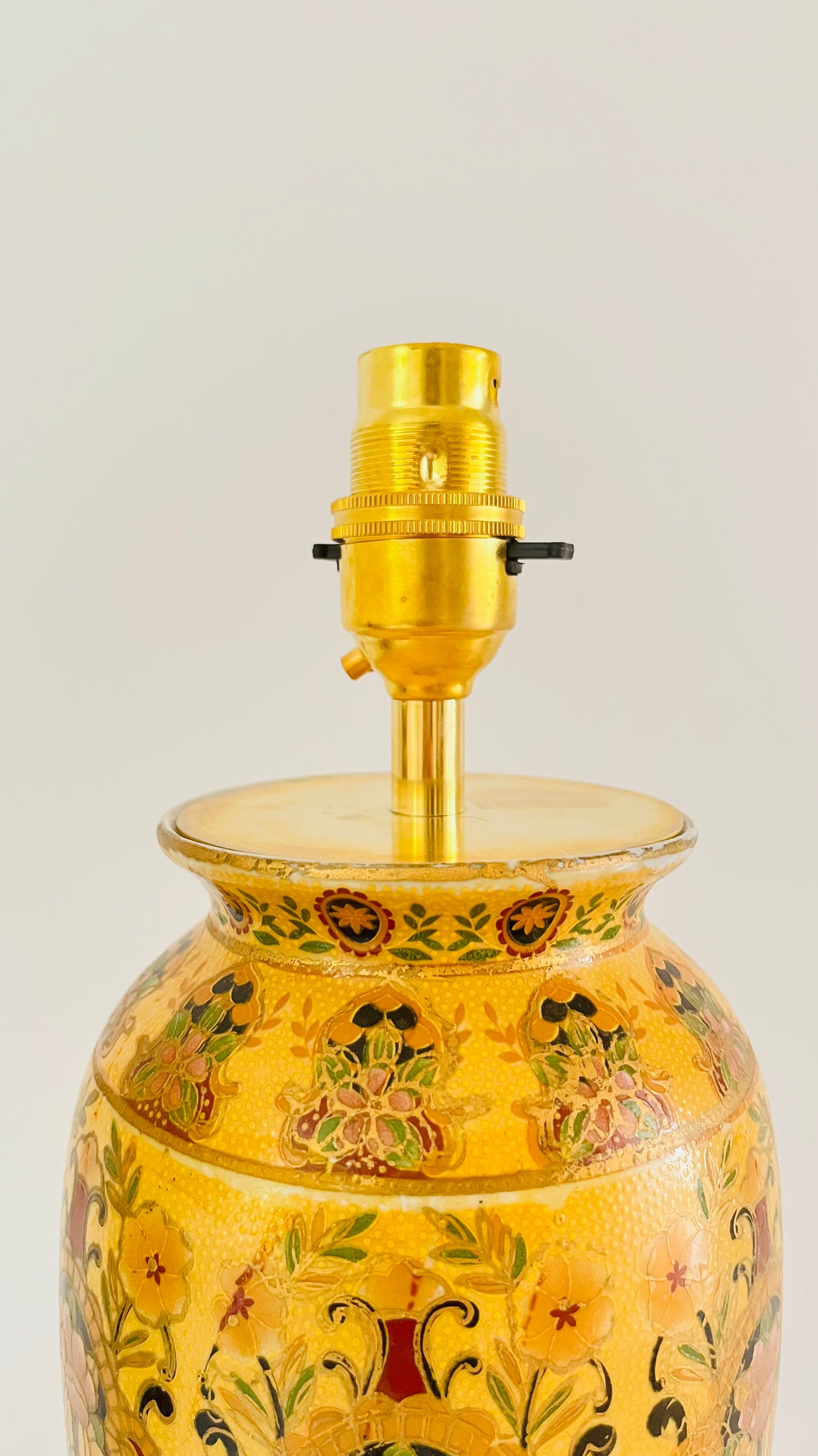 Antique Golden Tulip Lamp #1