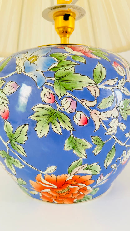 Antique Flower Lamp