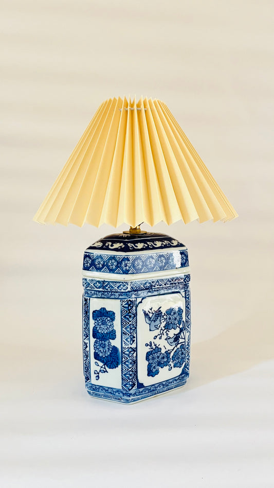 Antique Chinese Hexagon Lamp