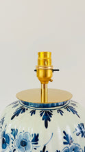Load image into Gallery viewer, Antique Delft Table Lamp - pre order for mid June
