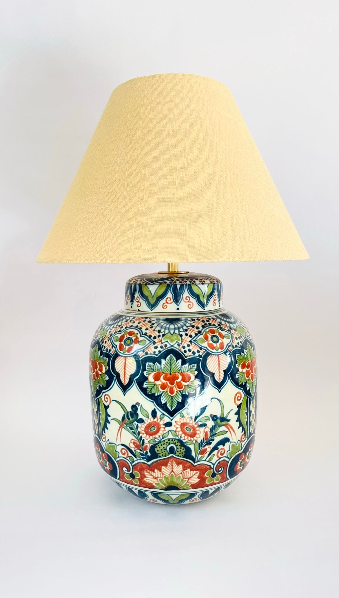 Antique Makkum Jar Lamp - pre order for end of Nov