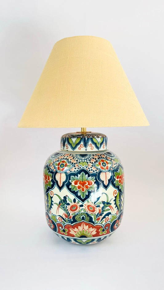 Antique Makkum Jar Lamp - pre order for end of Nov