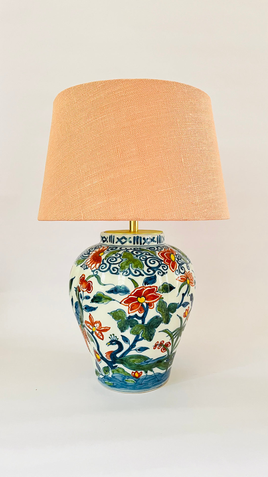 Antique Makkum Lamp - pre order for end of Nov