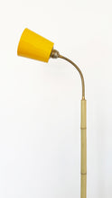 Load image into Gallery viewer, Bamboo and Terracotta Floor Lamp - Yellow
