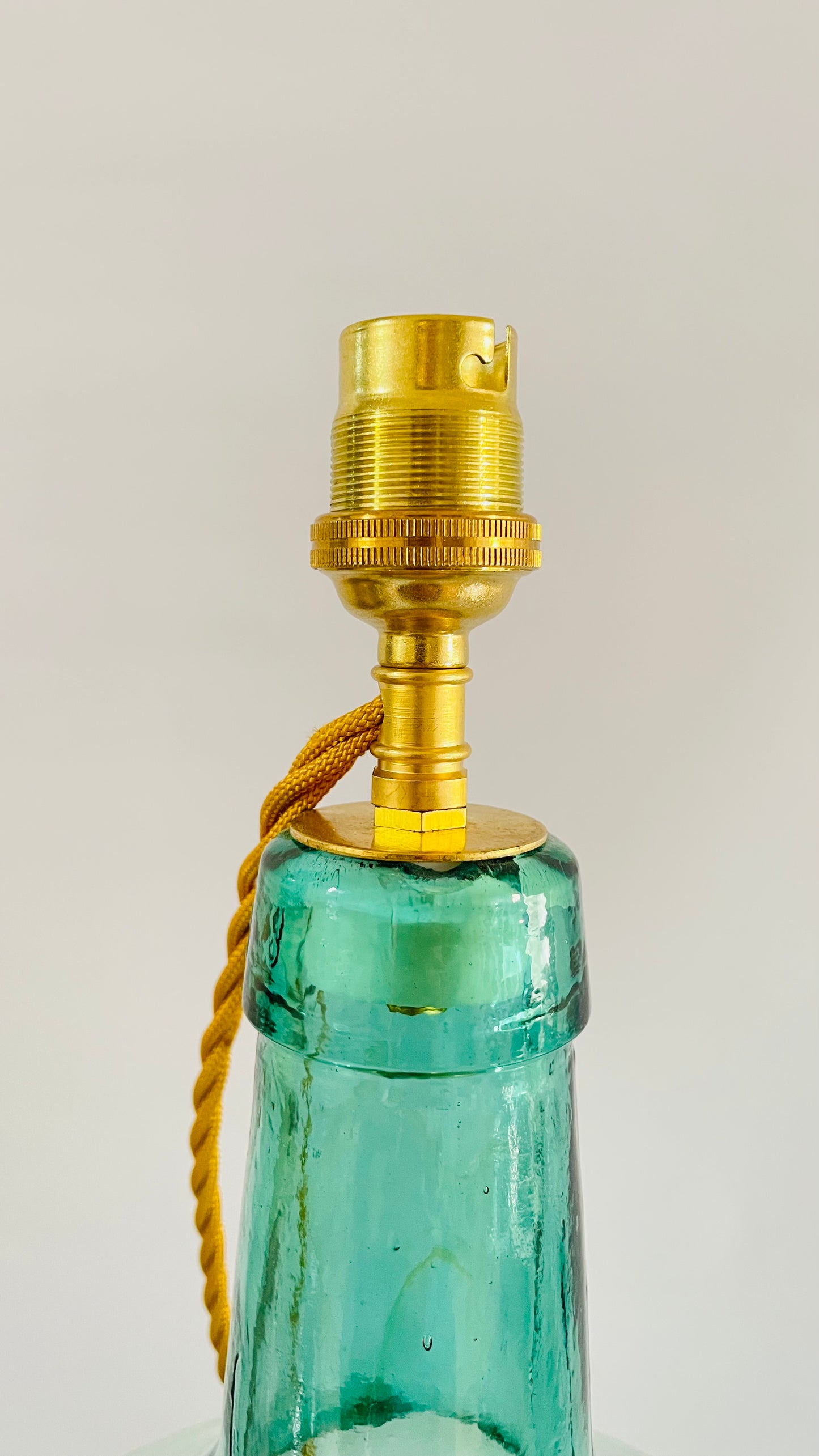 Large Antique Demijohn Lamp