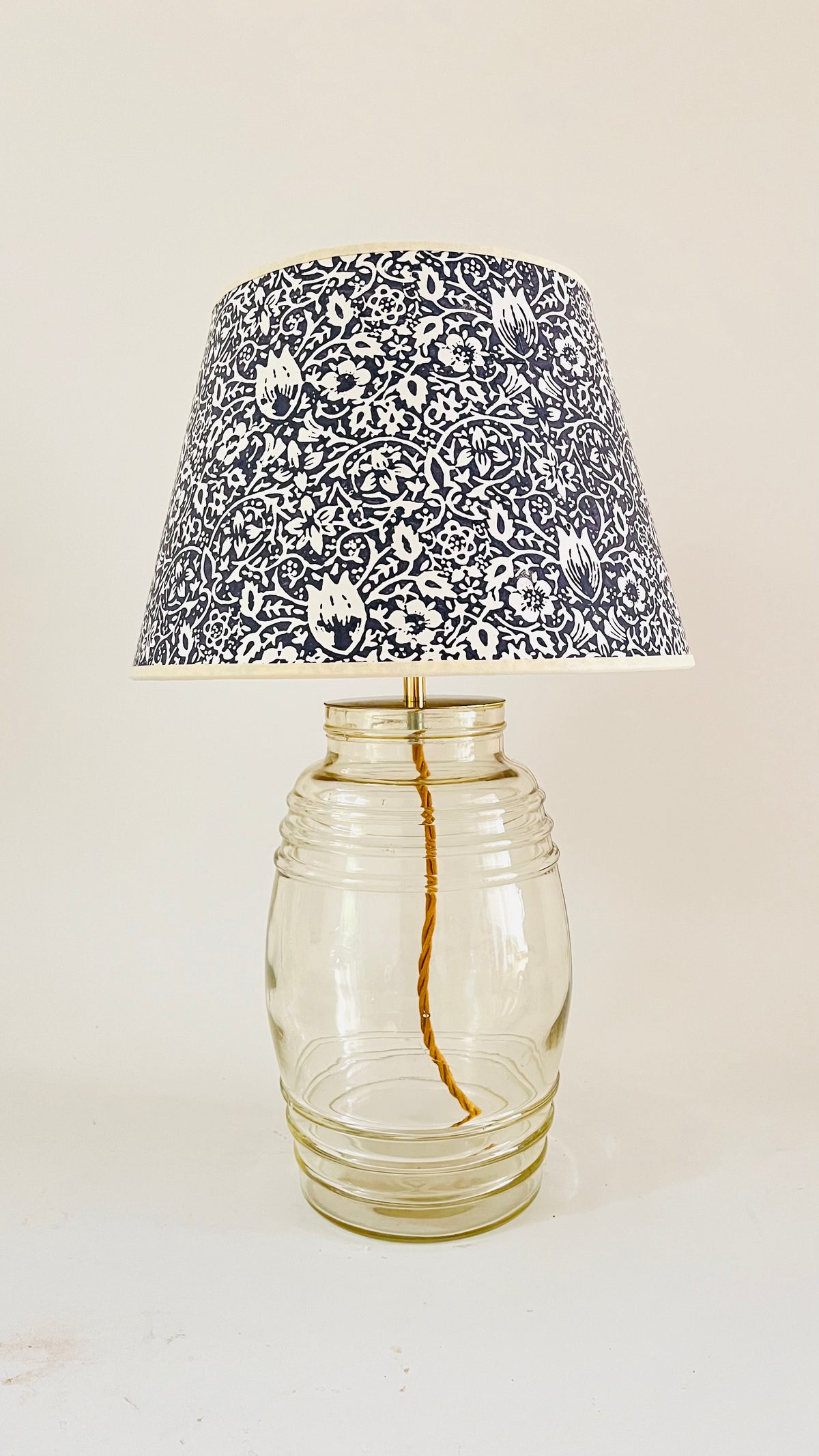 Antique Glass Table Lamp