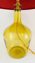 Load image into Gallery viewer, Antique French Mini Demijohn Lamp
