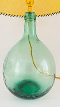 Load image into Gallery viewer, Antique French Demijohn Bottle Lamp
