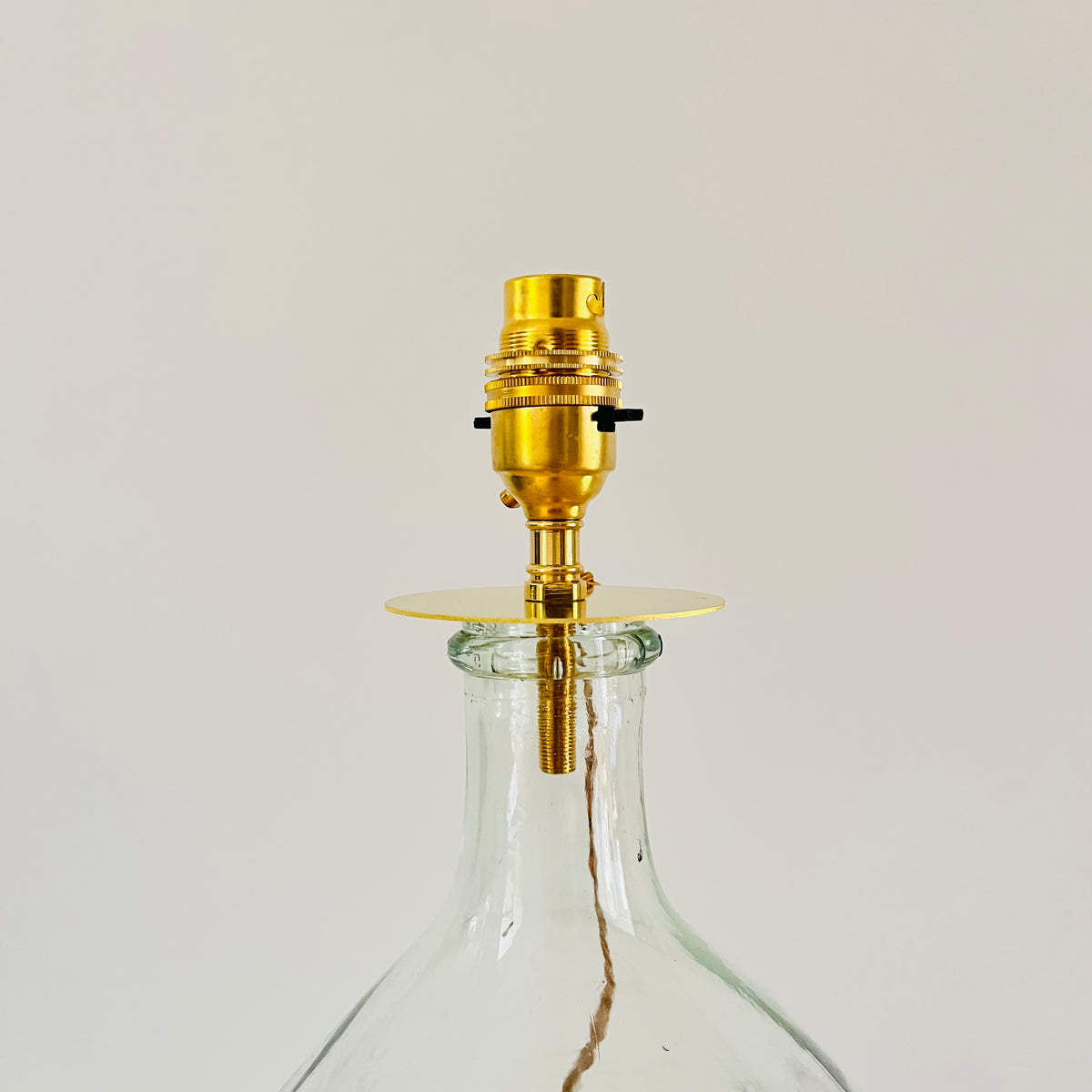 TLC Antique French Demijohn Lamp
