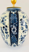 Load image into Gallery viewer, Antique Delft Bird Lamp - pre order for end of Dec
