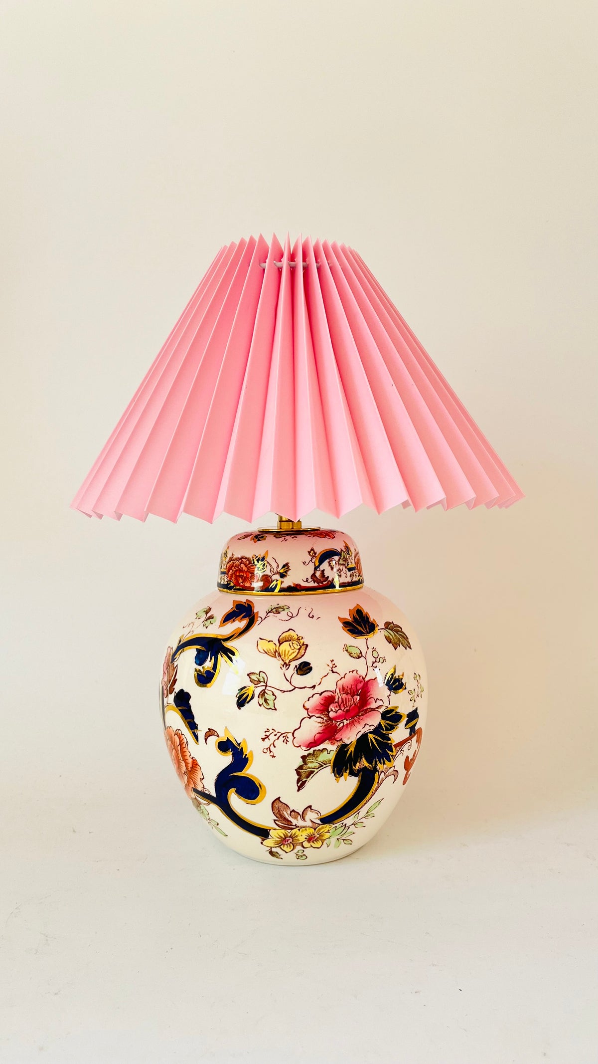 Antique Mason's ‘Mandalay’ Lamp - pre order for end of Oct