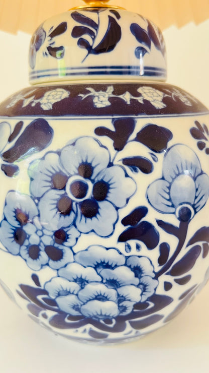 Antique Flower Lamp