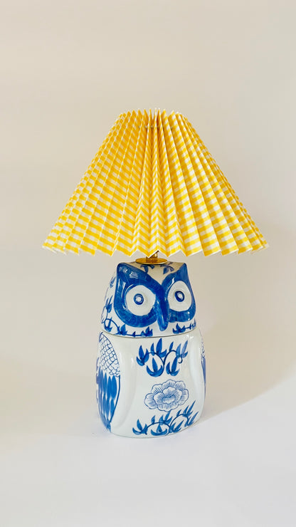 Antique Owl Lamp - pre order for early May