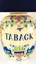 Load image into Gallery viewer, Large Antique Delft Tobacco Lamp - pre order for end of June

