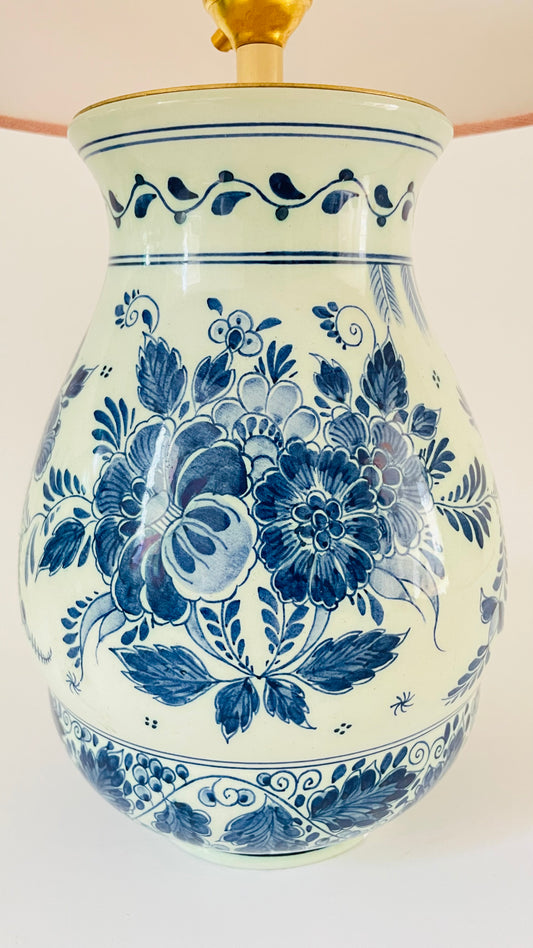 Antique Delft ‘De Ram’ Lamp - pre order for early March
