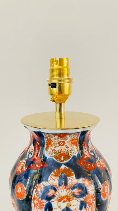 Antique Japanese Imari Lamp - pre order for early March