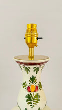 Load image into Gallery viewer, Antique Delft Polychrome Lamp - pre order for mid March
