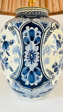 Load image into Gallery viewer, Antique Royal Delft Lamp
