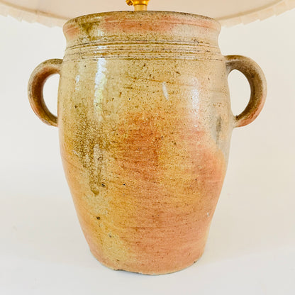 TLC Antique French Confit Jar Lamp