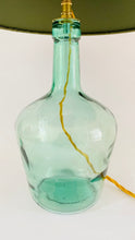Load image into Gallery viewer, Antique French Mini Demijohn Lamp

