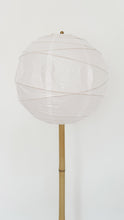 Load image into Gallery viewer, Bamboo and Terracotta Lollipop Floor Lamp
