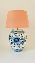 Load image into Gallery viewer, Antique Delft Table Lamp - pre order for early March
