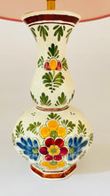 Load image into Gallery viewer, Antique Delft Polychrome Lamp - pre order for mid March
